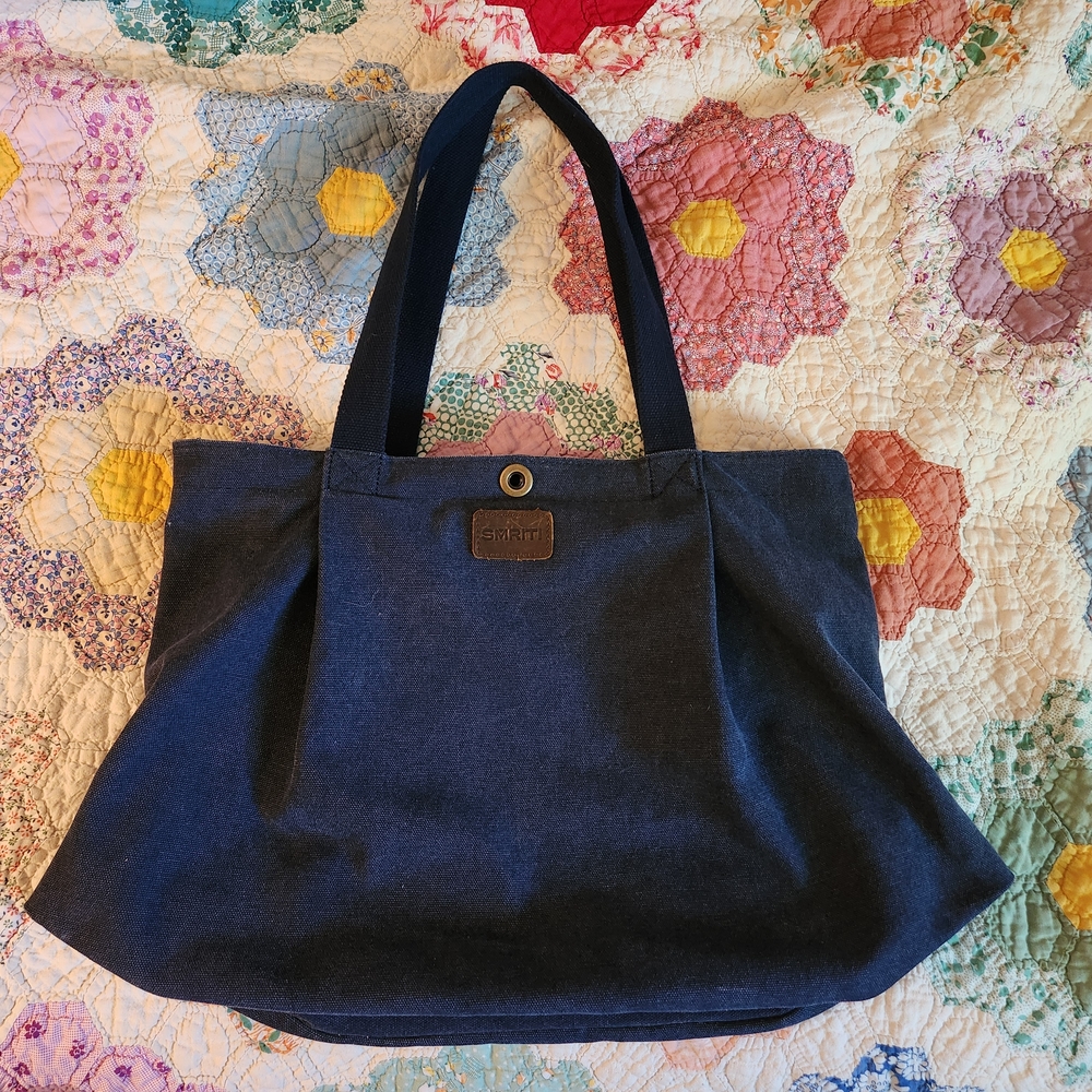 Denim Blue Tote Bag